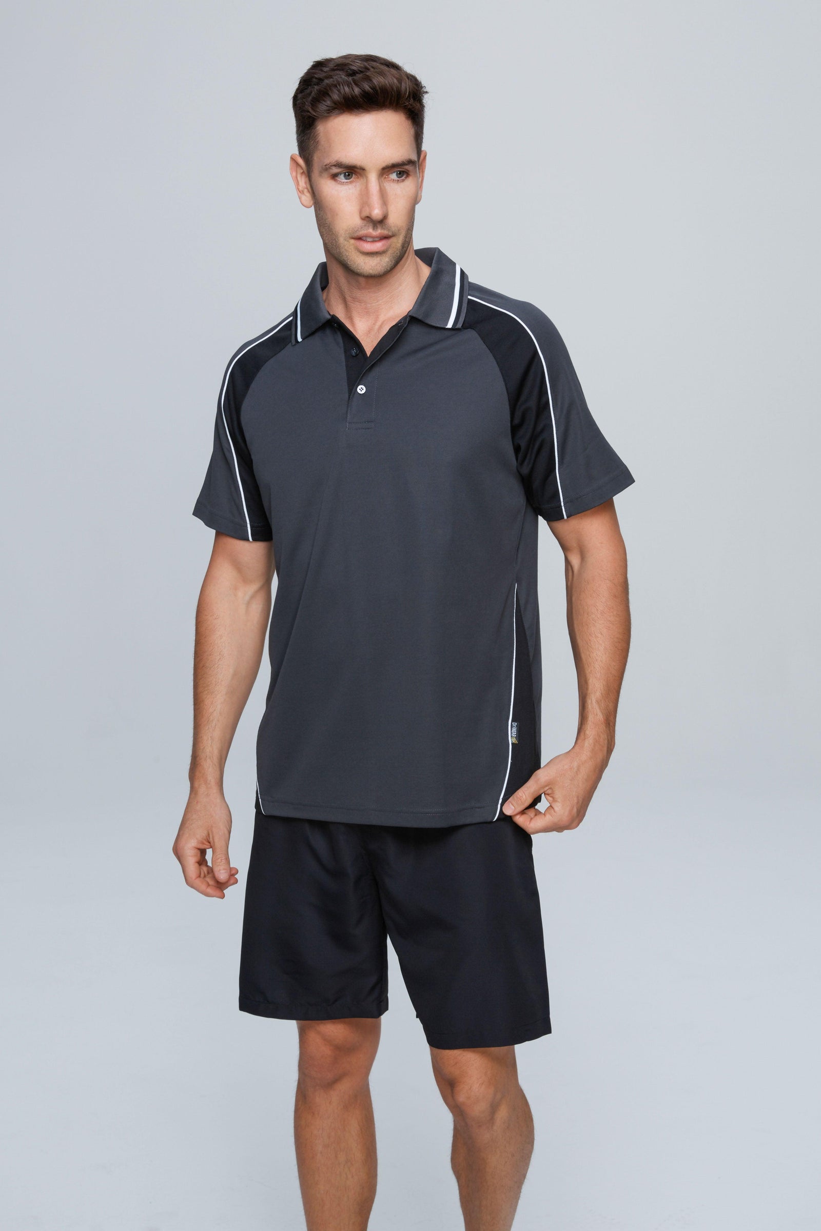 FLINDERS MENS POLOS | Custom Polo Shirts | Safe-T-Rex Workwear