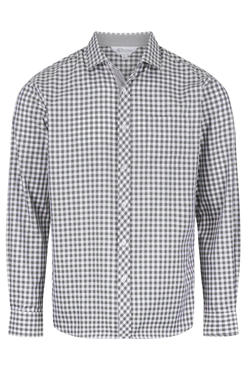 Brighton Mens Custom Long Sleeve Business Shirt