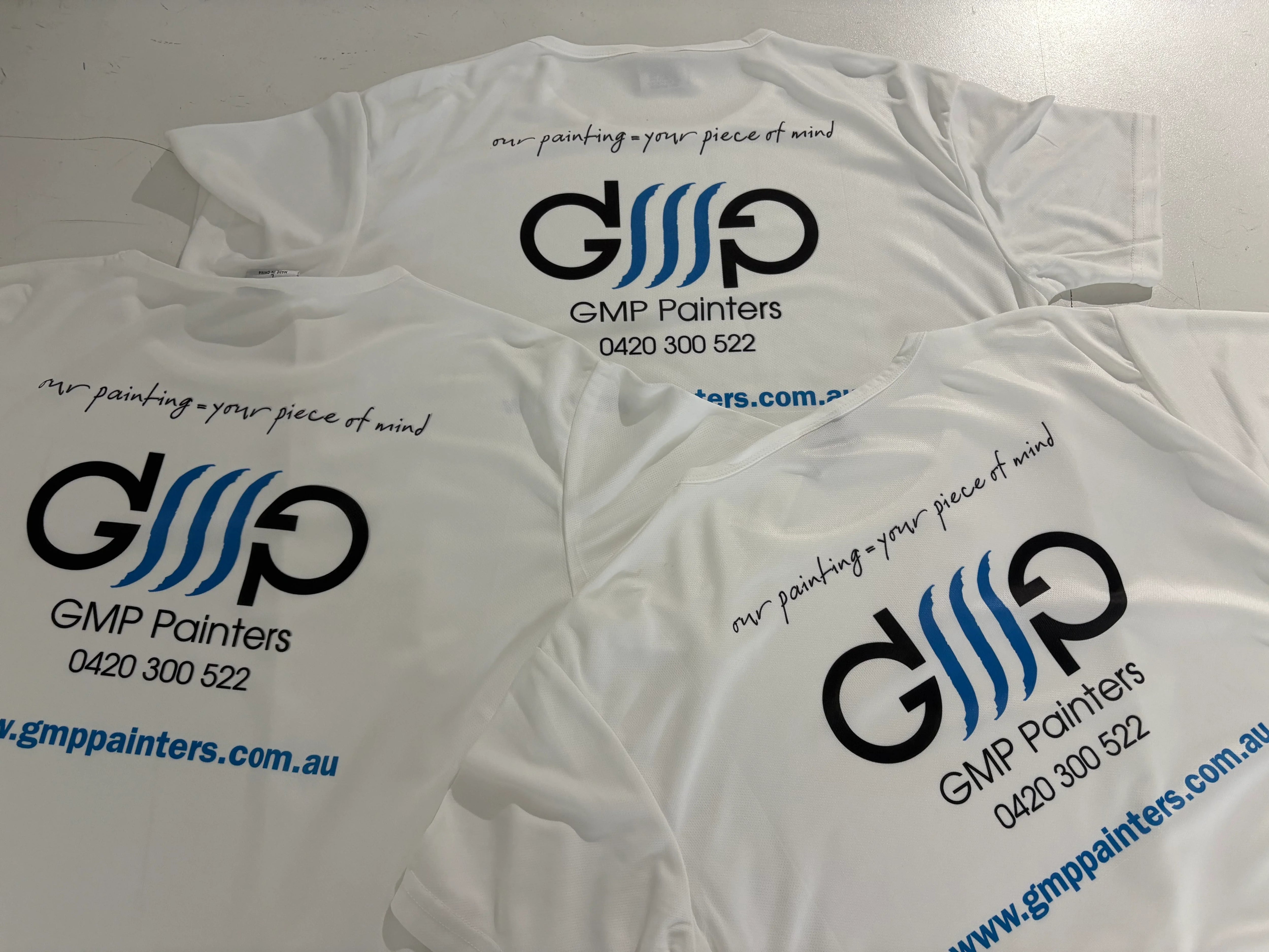 Gildan White 20 Pack With Back Print - Shipping Included