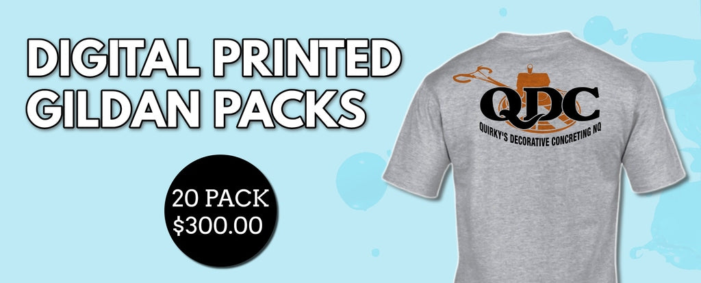 Grey Gildan Printed Work Shirt Pack | Includes Your Business Logo On The Back