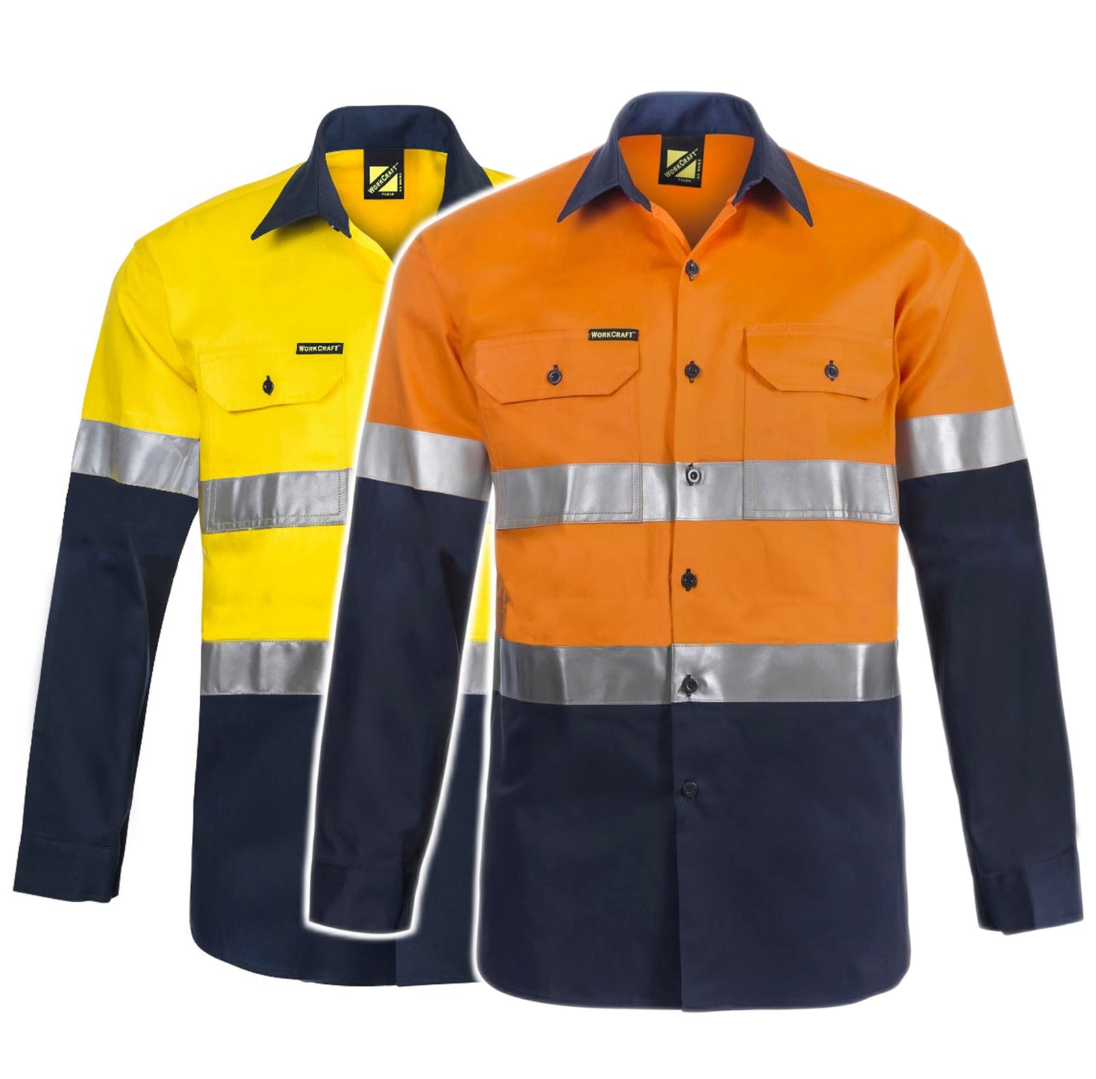 WS4000 Custom Reflective Tradie Work Shirts