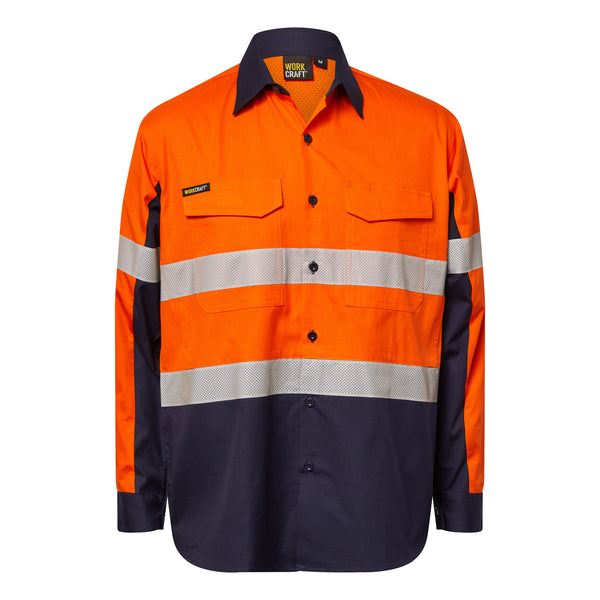 WS6068 Ripstop Custom Tradie Shirts 🔥 SafeTRex SafeTRex