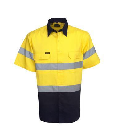 Hi Vis Day Night Cotton Drill Shirt | Workwear