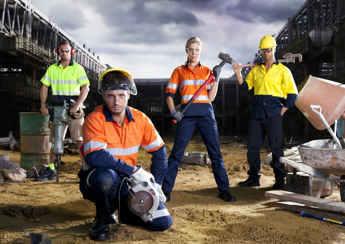 Custom Hi Vis Cotton Drill/Twill