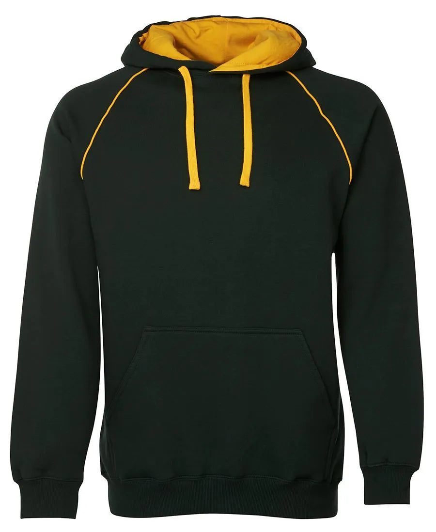 Contrast Fleecy Hoodie | Outerwear