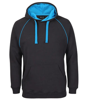 3CFH  JB's Adults Contrast Fleecy Hoodie