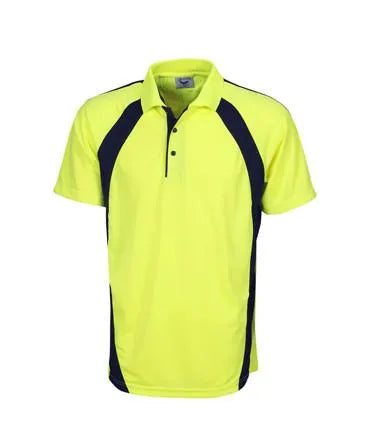 KIDS HI VIS COOLFAST MINI WAFFLE POLO SHIRT | Workwear Australia