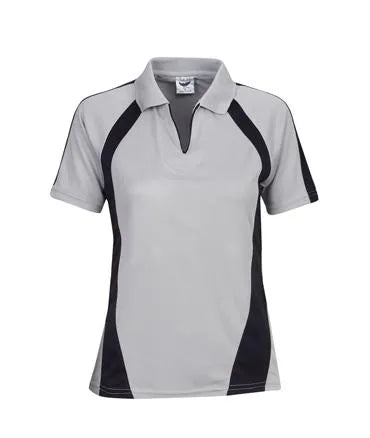 Womens 2 Tone Polo | Womens Clothing