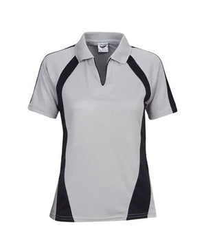 Womens 2 Tone Polo | Womens Clothing