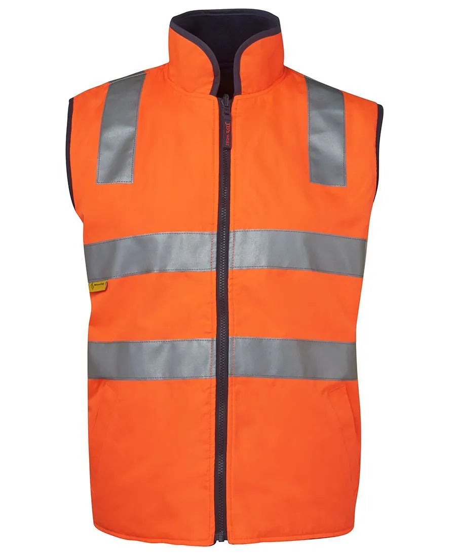 HI VIS (D+N) REVERSIBLE VEST  | Workwear