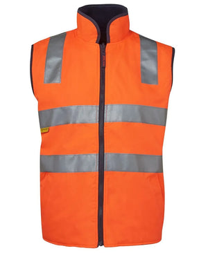 HI VIS (D+N) REVERSIBLE VEST  | Workwear