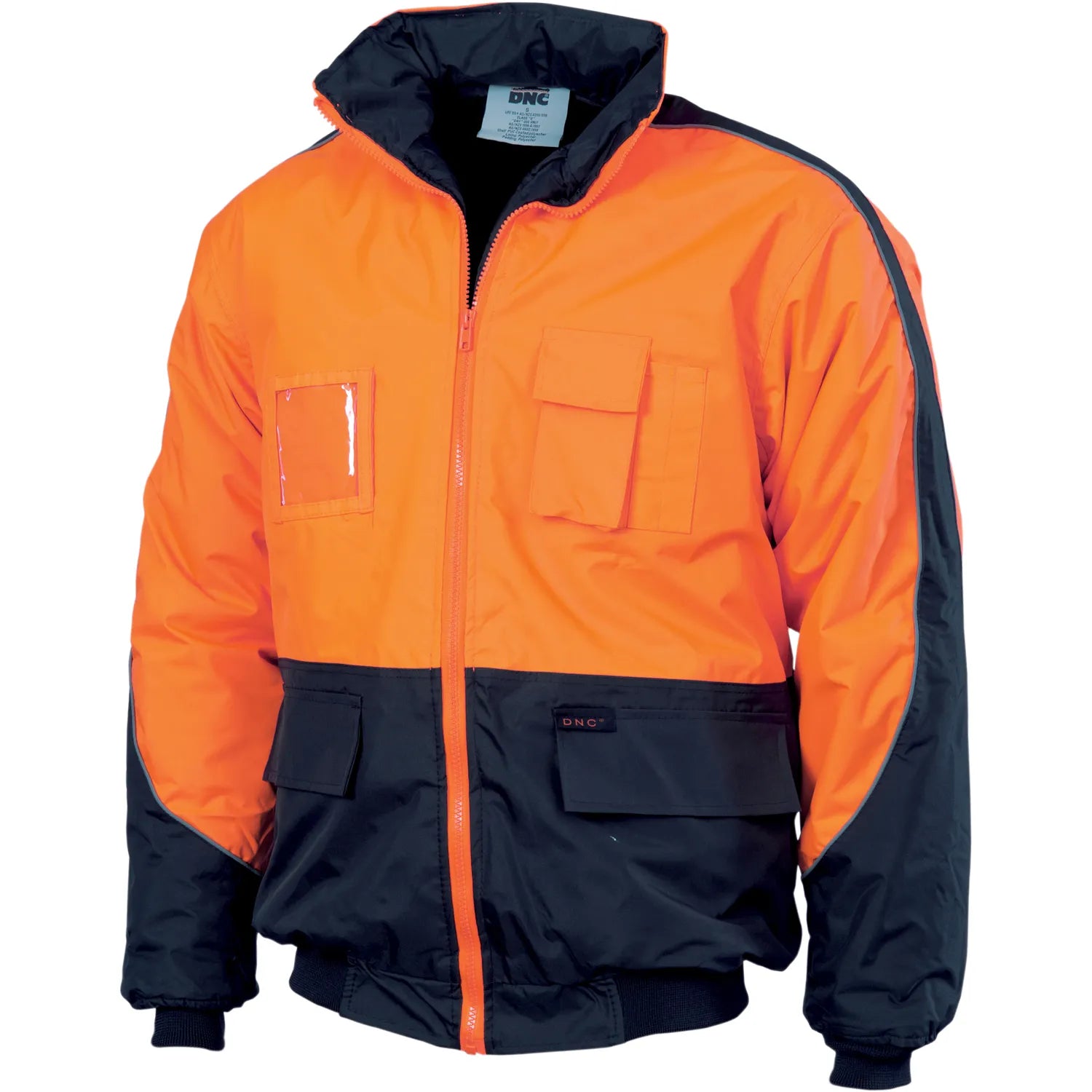 Hi Vis Contrast BOMBER JACKET