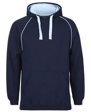 3CFH  JB's Adults Contrast Fleecy Hoodie