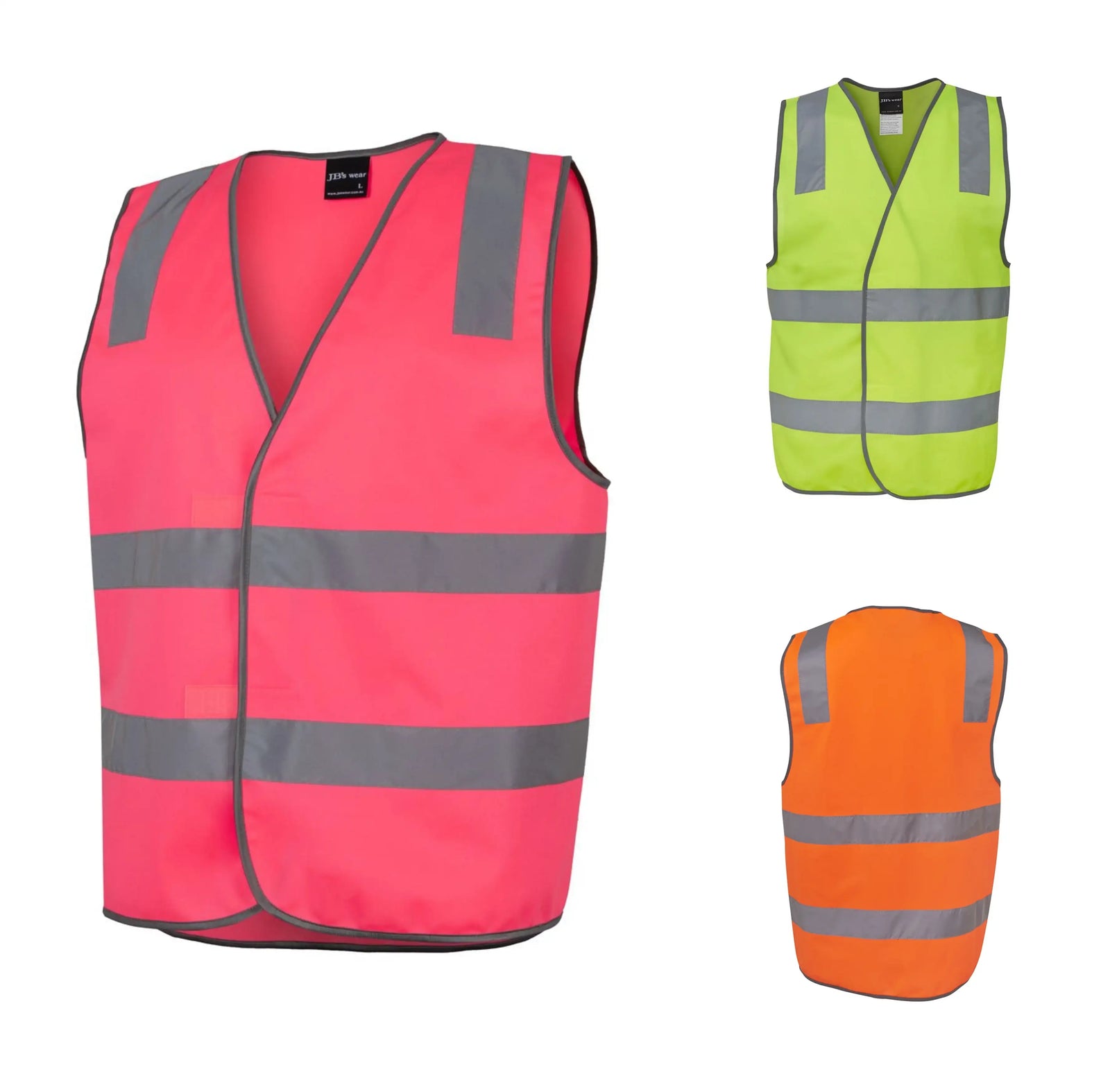 6DNSV JB's Hi Vis (D+N) Safety Vest