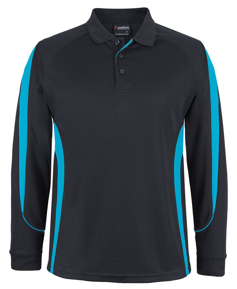 7BELL JB's  Adults Long Sleeve Bell Polo