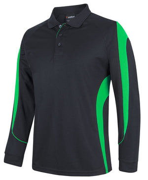 7BELL JB's  Adults Long Sleeve Bell Polo