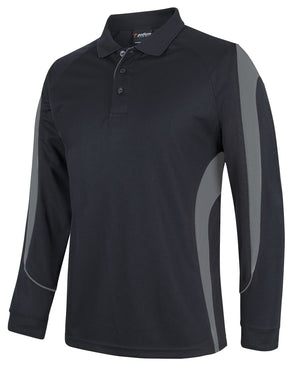 7BELL JB's  Adults Long Sleeve Bell Polo