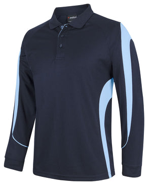 7BELL JB's  Adults Long Sleeve Bell Polo