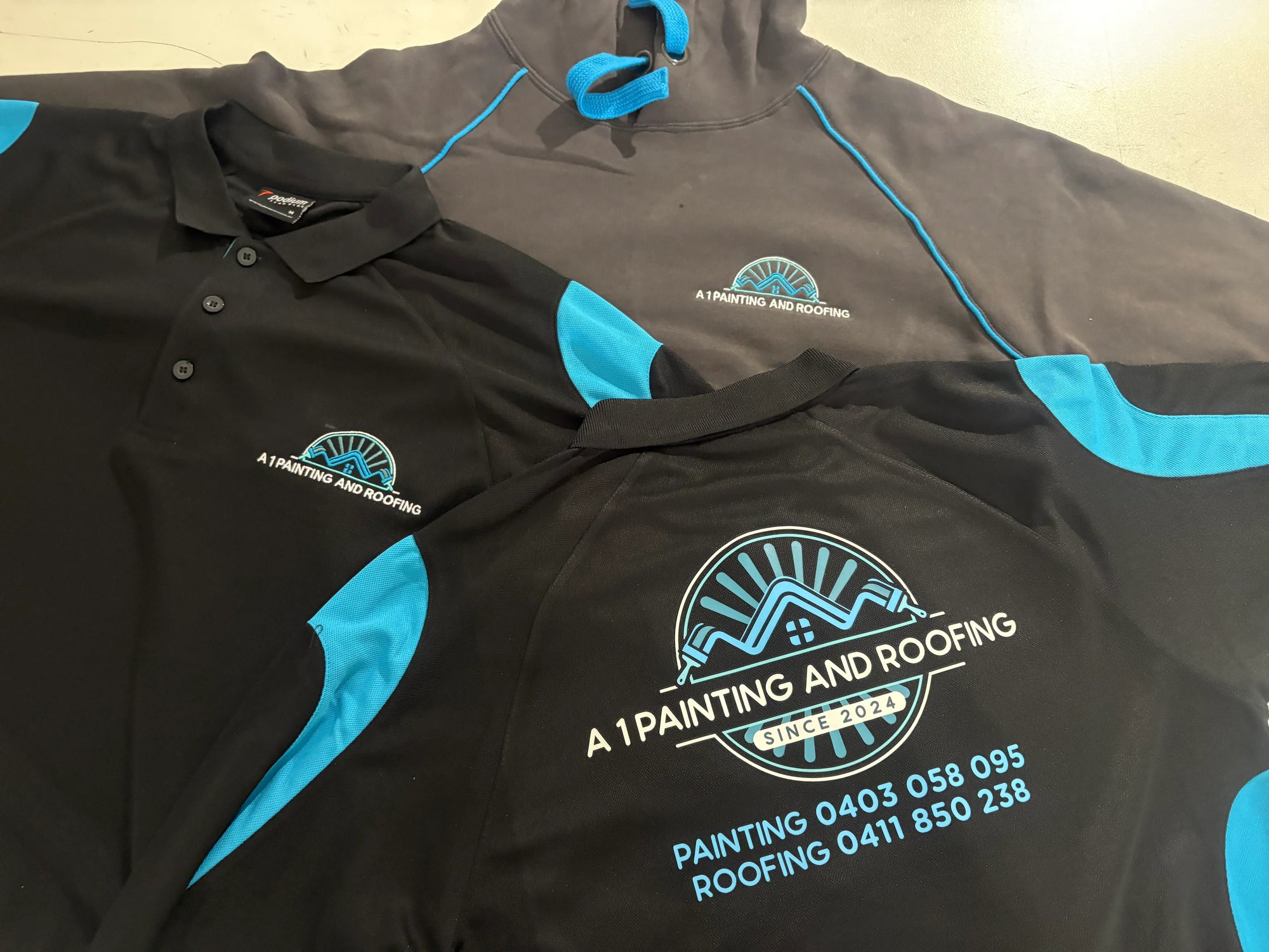 JB’s Contrast Long Sleeve 12 Pack – WITH VINYL PRINT ON BACK OR FRONT EMBROIDERY
