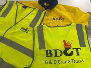 6DNSV JB's Hi Vis (D+N) Safety Vest