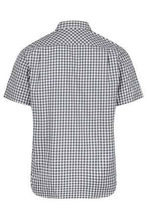 Brighton Custom Shirt Sleeve Business Shirt - Black Back