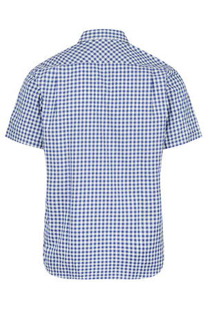 Brighton Custom Shirt Sleeve Business Shirt - French Blue back
