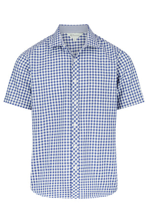 Brighton Custom Shirt Sleeve Business Shirt - french Blue
