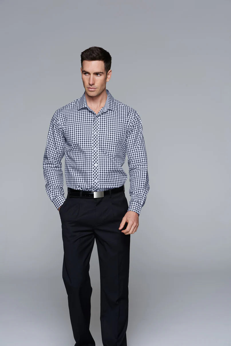 Brighton Mens Custom Long Sleeve Business Shirt