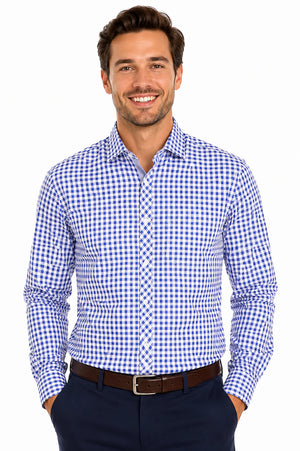 Brighton Mens Custom Long Sleeve Business Shirt