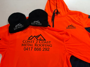 Coldshift 8 Pack – 6 Long Sleeve Polos + 2 Hoodies with Back Print