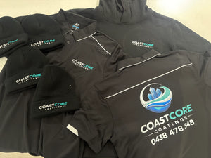 Currumbin 6 Pack – 5 x 1320 1 x 1525 With Front Embroidery & Back DTF Print