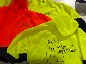 F93 Hi Vis Fleecy Hoodie