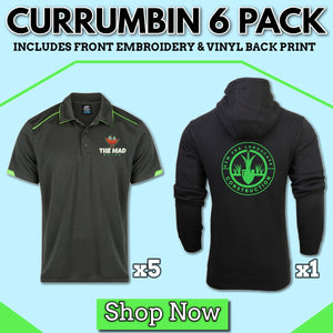 Currumbin 6 Pack With Your Logo Printed Embroidered Slate-Green | Safe-T-rex