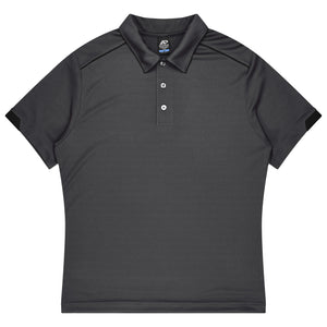 Custom Currumbin Kids Polo Shirts - Slate/Black