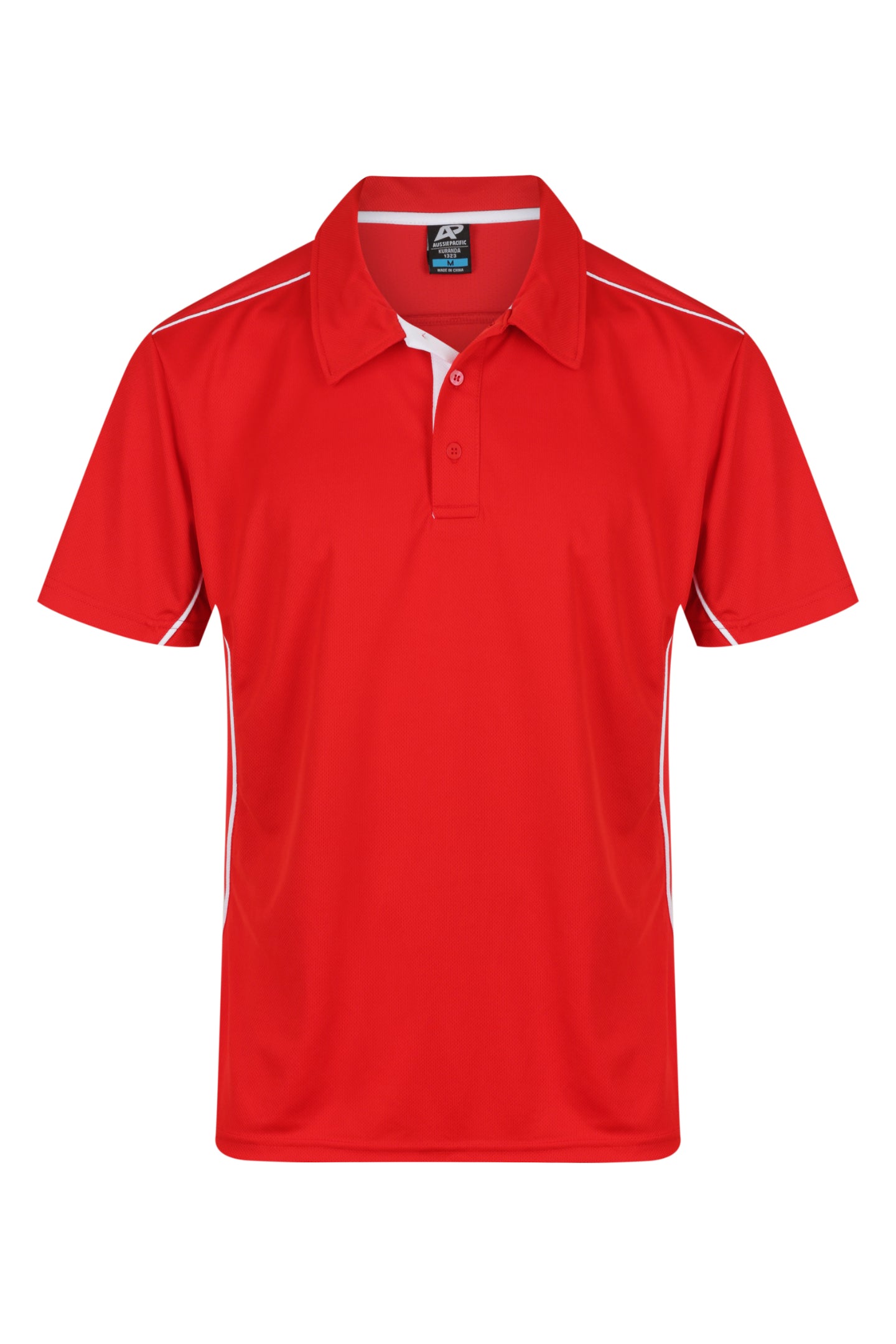 Custom Kuranda Uniform Polo Shirt - Red/White