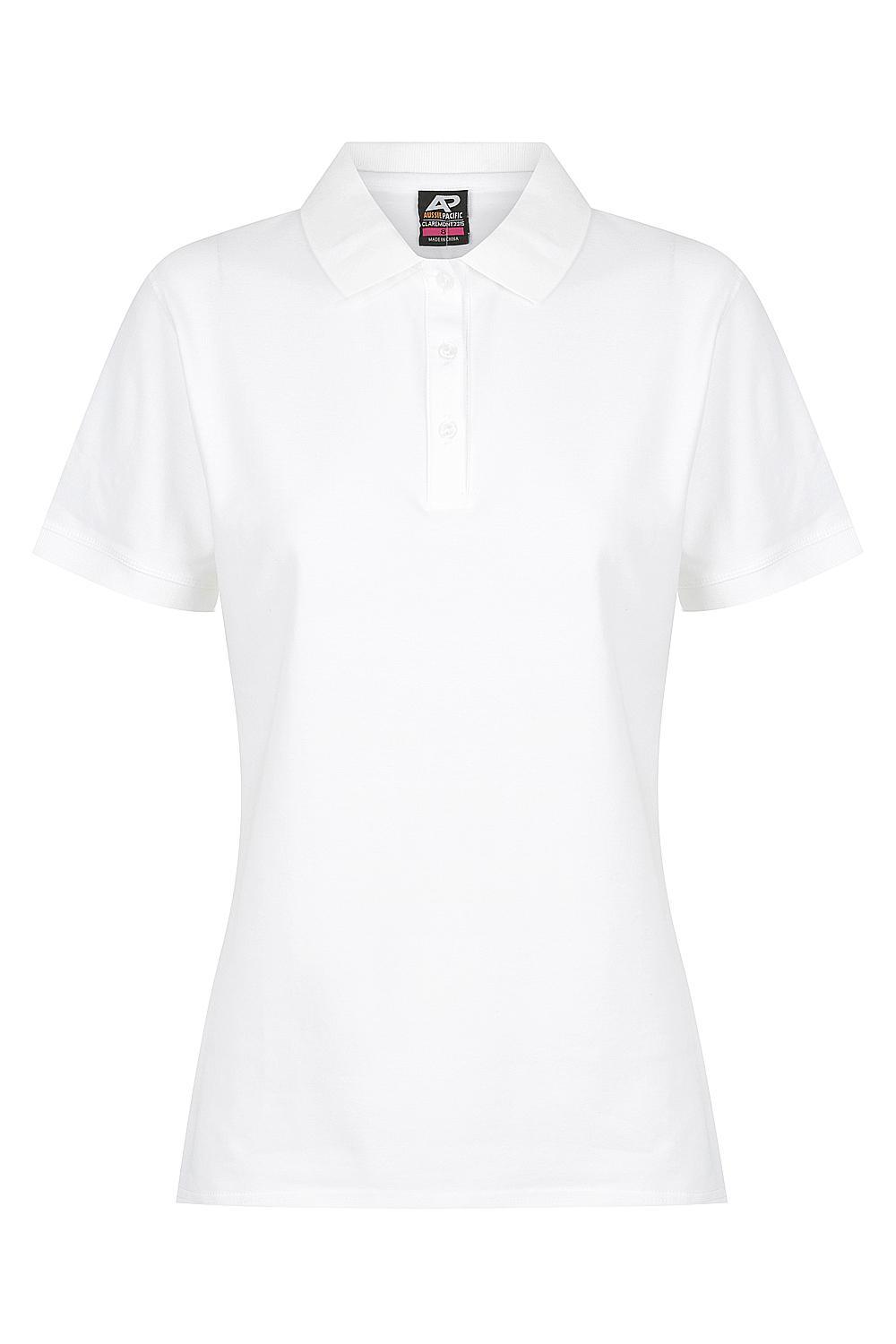 Custom Ladies Claremont Work Shirts - White