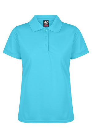 Custom Ladies Lachlan Shirts - Cyan