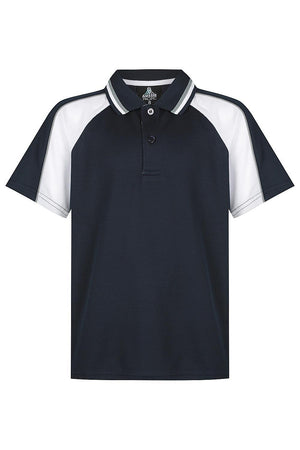 Custom Panorama Kids Shirt - Navy/White/Ashe