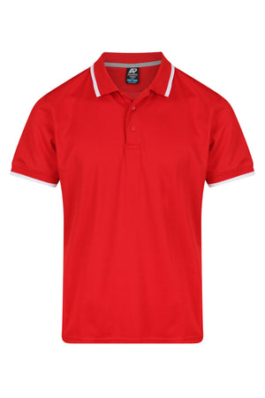 Custom Portsea Work Polo Shirts Australia - Red/White