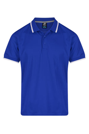 Custom Portsea Work Polo Shirts Australia - Royal/White