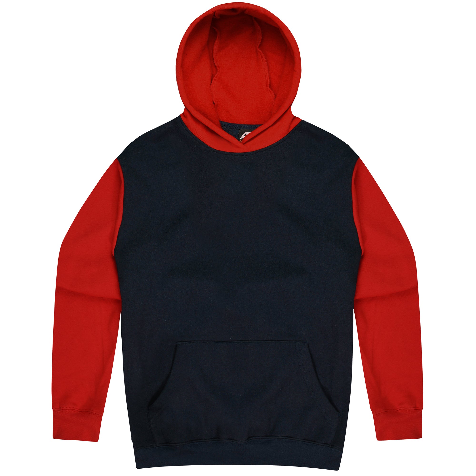 Custom Printed Monash Hoodies - Navy/Red