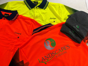 P65 Triangular Design Hi Vis Polo Shirt