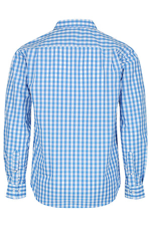 Devonport Custom Business Shirts Australia - Mid Blue Sky Back