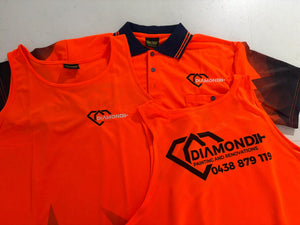 P65 Triangular Design Hi Vis Polo Shirt