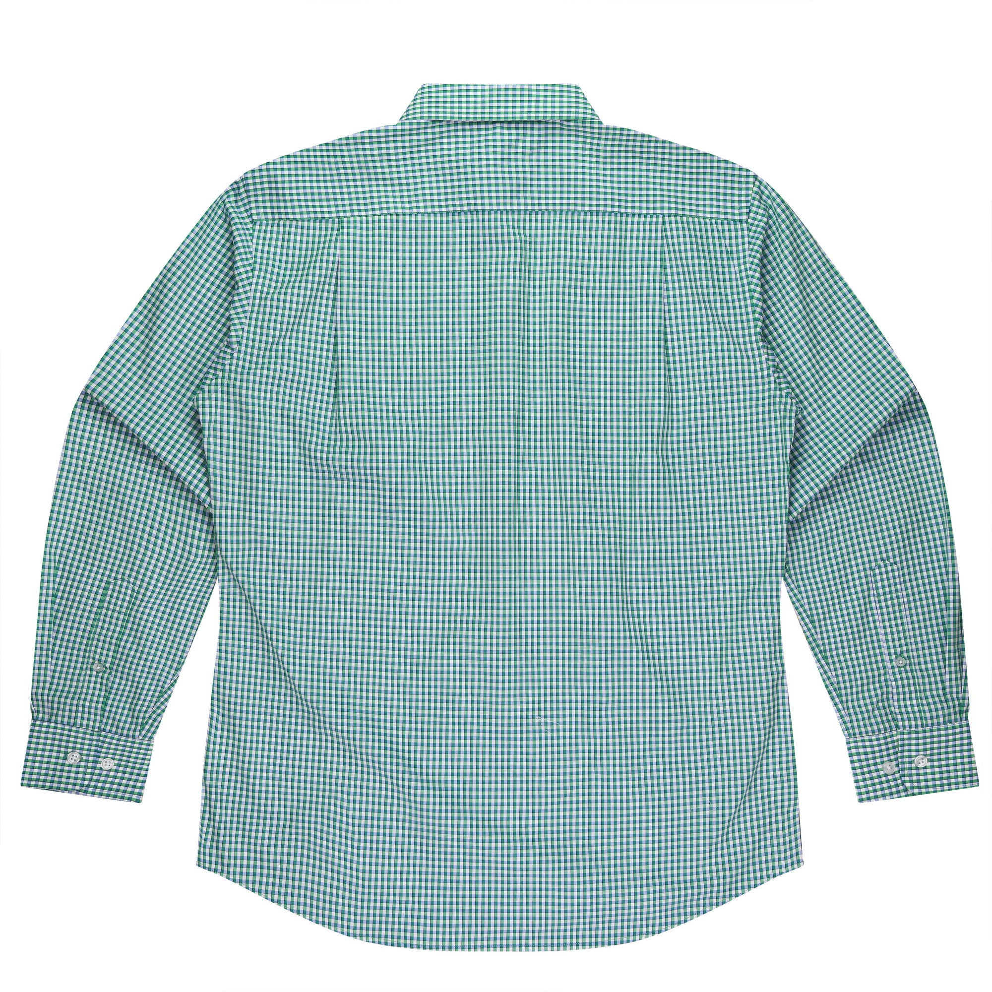 Epsom Long Sleeve Custom Businesses Shirts Australia - Emerald Back