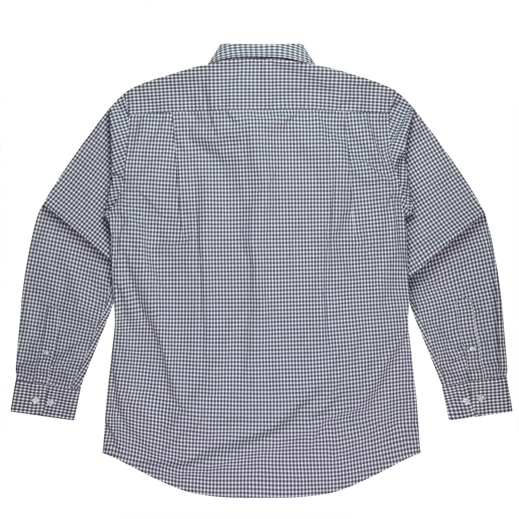 Epsom Long Sleeve Custom Businesses Shirts Australia - Slate Back