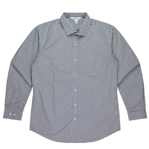 Epsom Long Sleeve Custom Businesses Shirts Australia - Slate