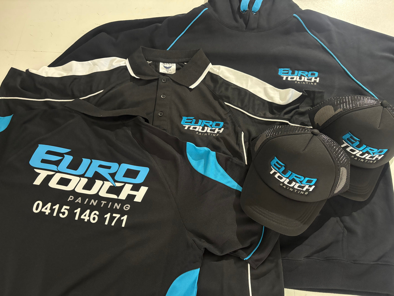 JB's Tidal 6 Pack - 5 x 7BEL - 1 x 3CFH - With Back Vinyl Print & Front Embroidery