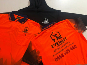 P65 Triangular Design Hi Vis Polo Shirt