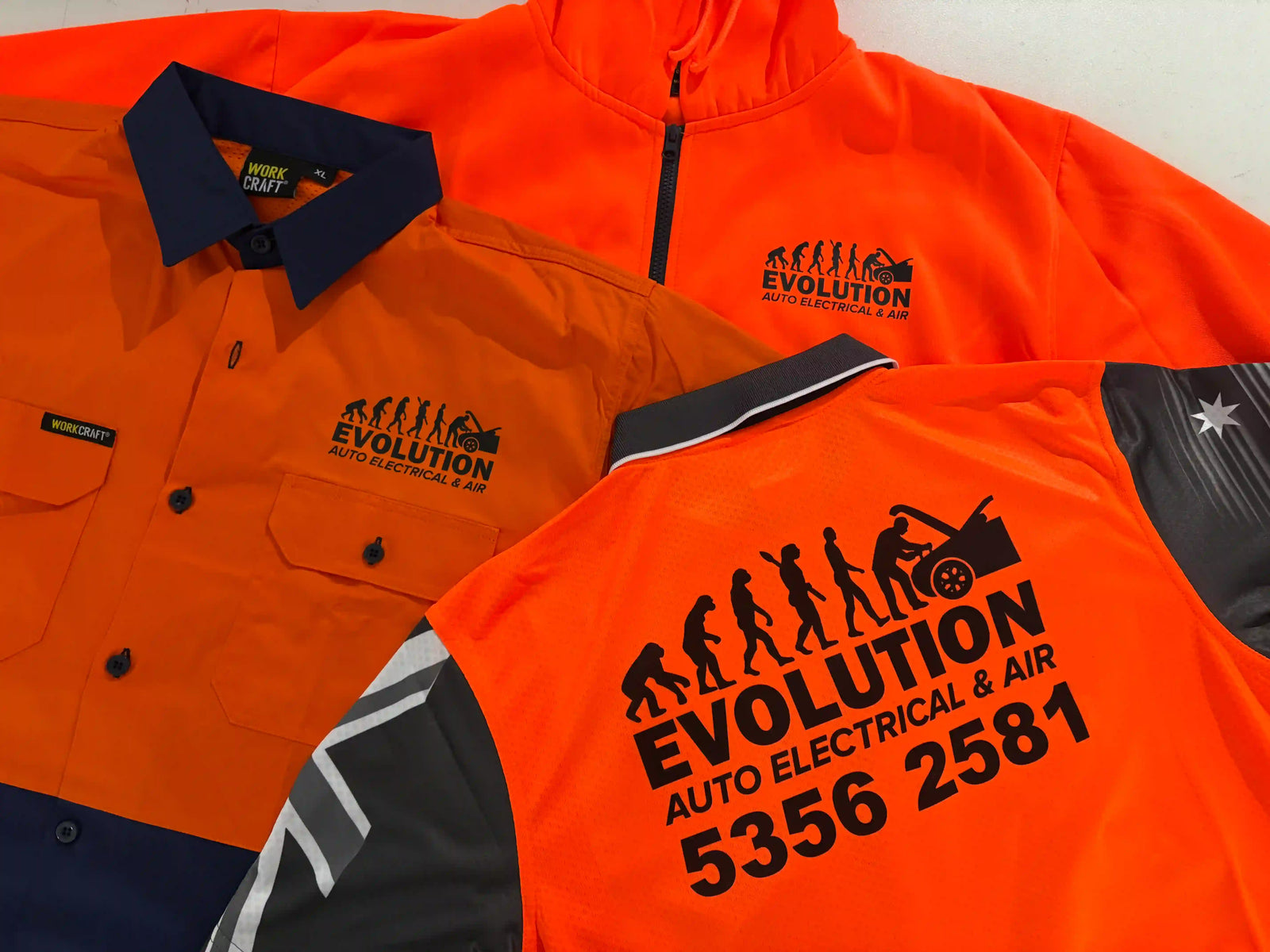 F94 Hi Vis Fleecy Hoodie With Full Front Zip